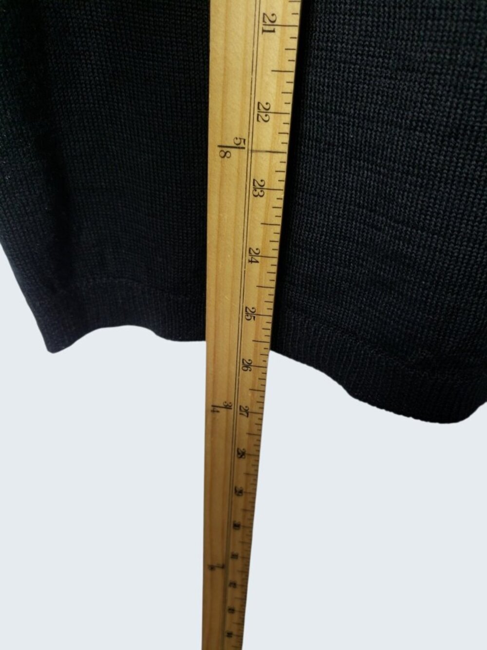 Alfred Dunner Embelished Mock Neck Knit Top W/Sparkle Details Black Large - Picture 7 of 12
